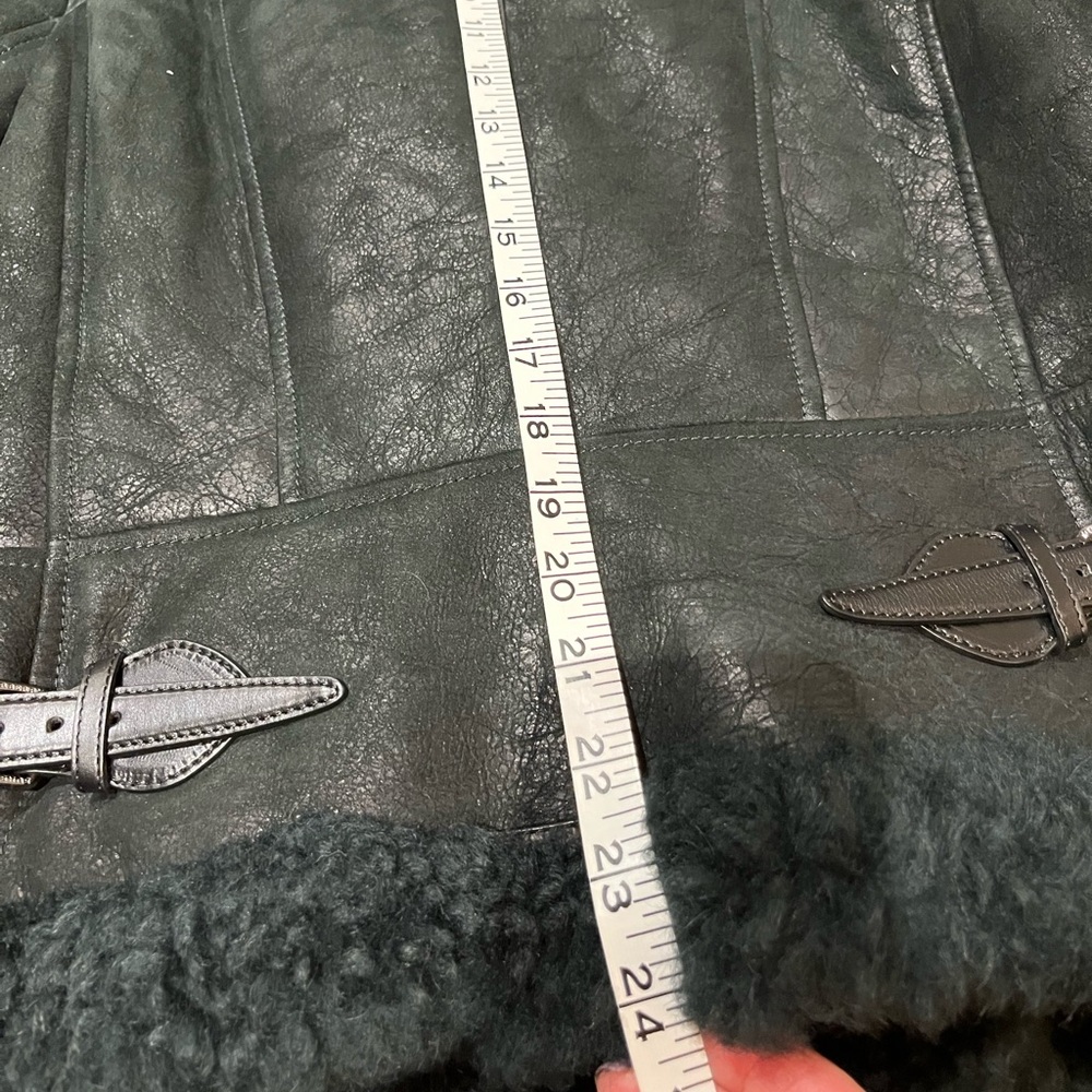 Burberry Brit Shearling Leather Jacket - Picture 13 of 16